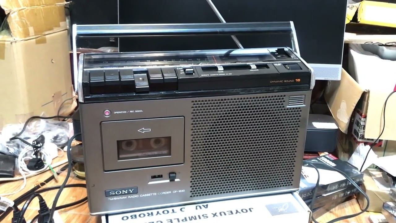 Sony CF-1630 ... Hàng đấu lô Nhật về ... Dây nguồn zin ...