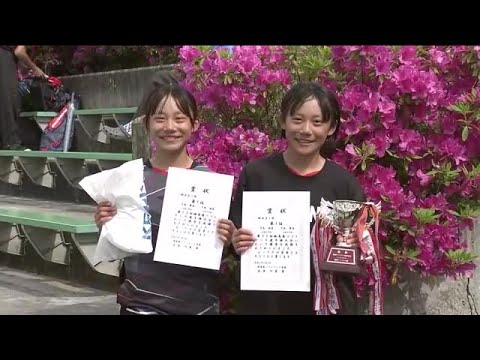 テニス界注目の最強コンビは中学1年生の双子「ヒメ・ユメ」ペア　ライバルとして切磋琢磨【福島発】 (23/05/05 18:40)