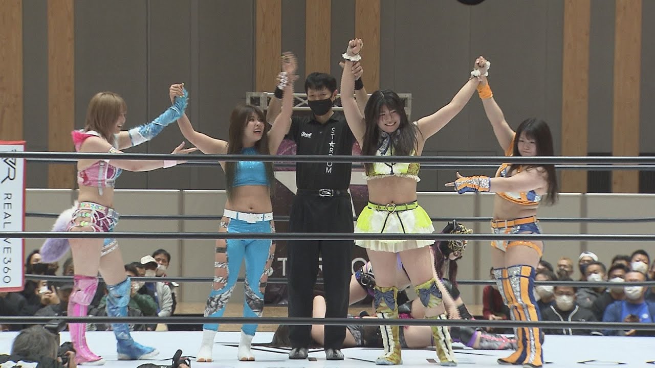 下野市出身の三姉妹プロレスラー　故郷での試合で大活躍！