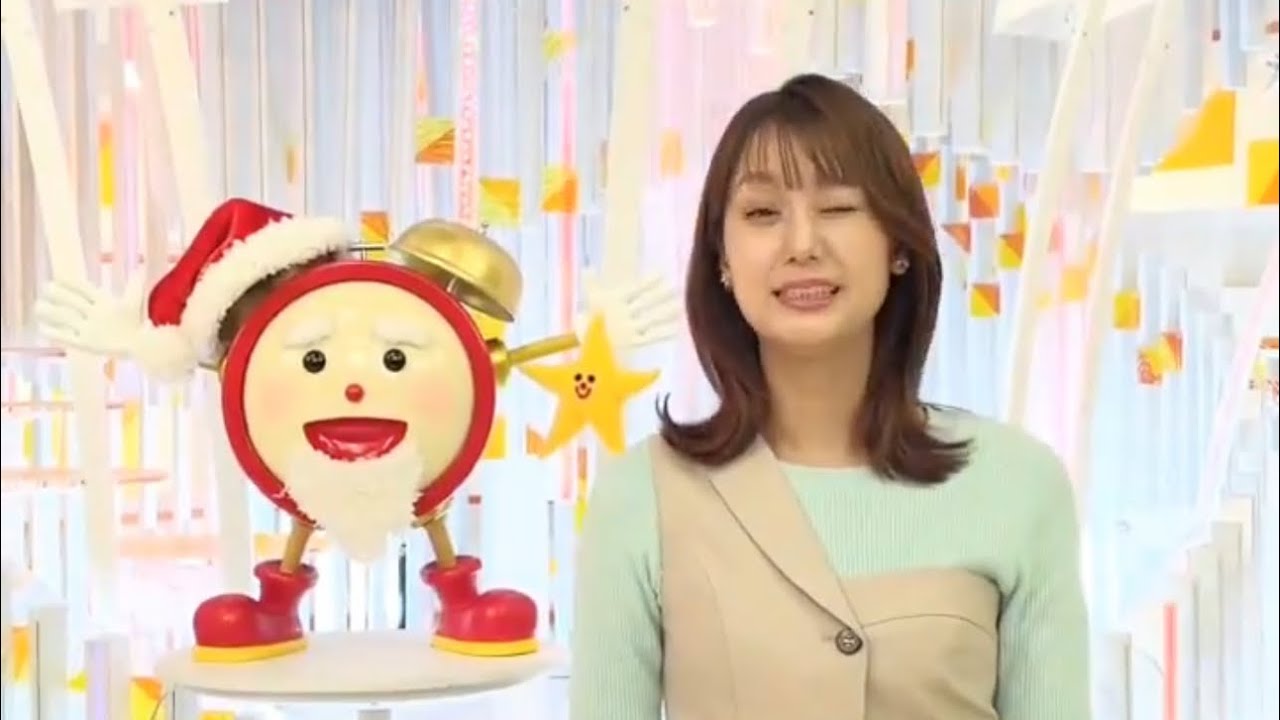 井上清華アナ（Seika_Inoue)2023.12.4のスマイルチャージ