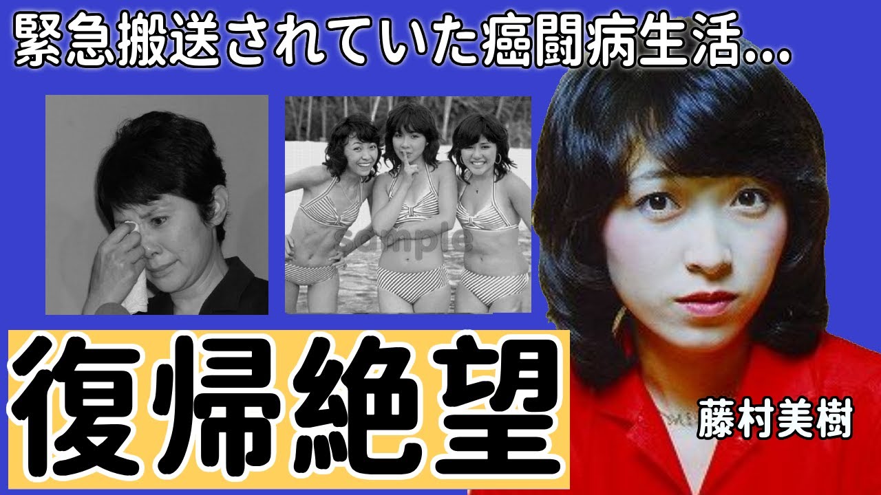 藤村美樹の復帰絶望と言われる現在の姿..."緊急搬送"されていた癌闘病生活の実態に涙が止まらない...『キャンディーズ』アイドルが芸能界から消えた理由や夫が現在支える姿に言葉を失う...