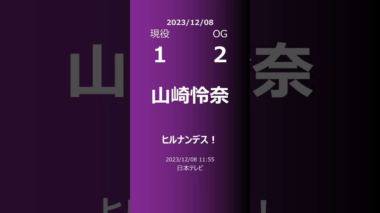 【乃木坂46】現役vsOG 2023/12/08 #shorts【番組出演】