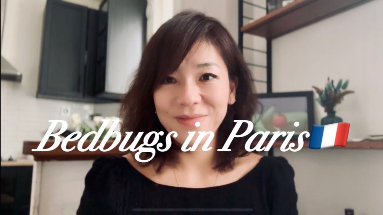 【緊急トコジラミ動画】パリにはトコジラミがウジャウジャ？毎日の生活は？対応策は？虫の映像はありません！
