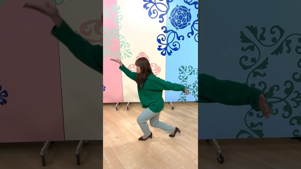 さすらい滝さん！踊ってみたシリーズ #さすらいおじさん #滝香織 #流行りダンス #あいテレビ #よるマチ