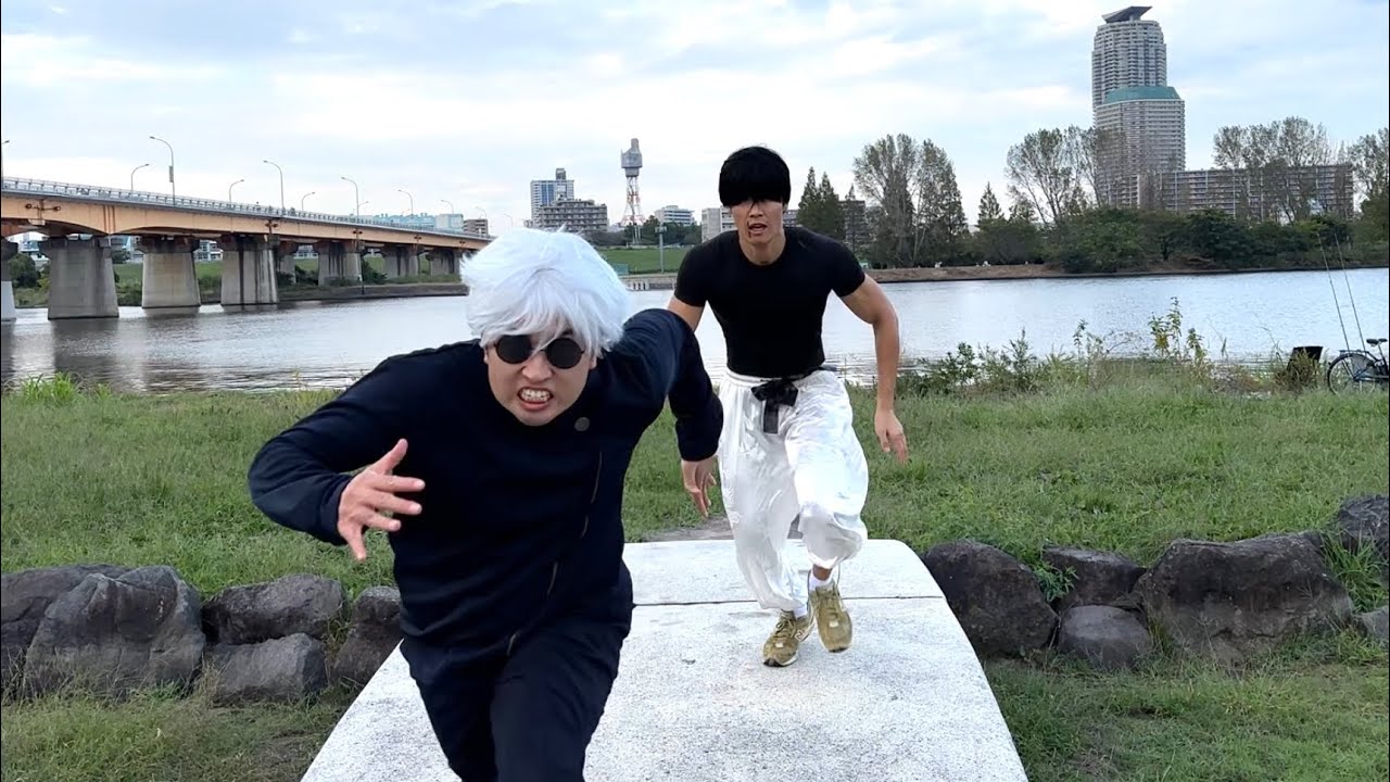 伏黒甚爾から逃げる五条悟