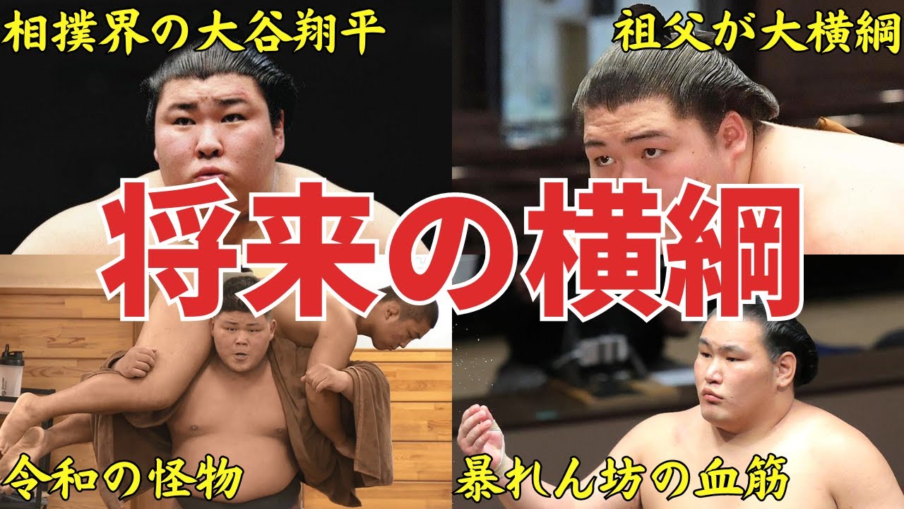 【将来の横綱たち】誰にでも優勝の可能性がある現在の相撲界！戦国時代とも言える状況で一体だれが相撲界を牽引していくのか？やはり将来の横綱と期待される若手力士たちなのか？