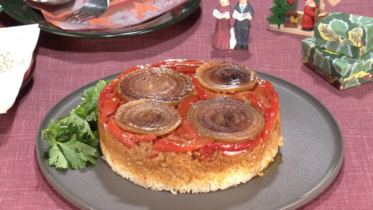 【3分クッキング公式】鶏肉とパプリカのマクルーバ