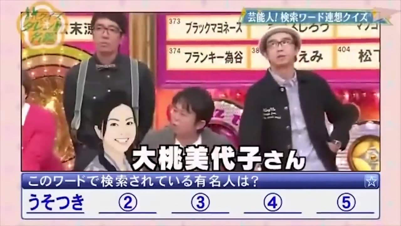 【タレント名鑑】　うそつき