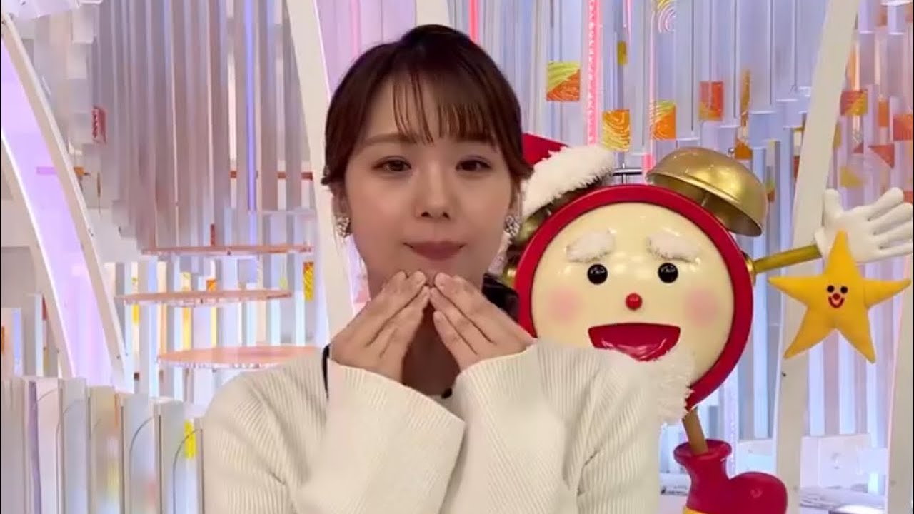 井上清華アナ（Seika_Inoue)2023.12.15のスマイルチャージ