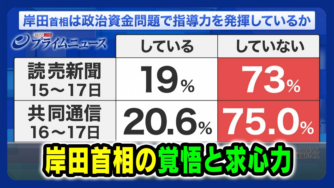 【自民党は変われるのか】岸田首相の覚悟と求心力 2023/12/22放送＜前編＞