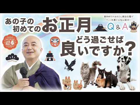 Q21.あの子の初めての正月はどう過ごせばよいですか？／ペット供養Q&A