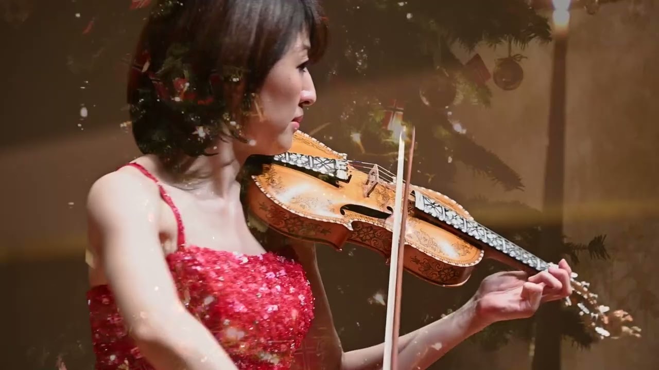 【🇳🇴🎻🇳🇴ハルダンゲルヴァイオリンで演奏♪】きよしこの夜🎄を演奏してみた ／ Playing Silent night on the Hardingfele.