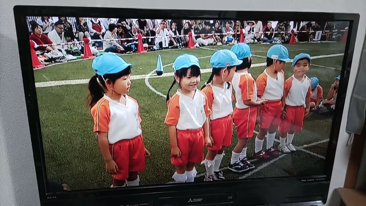 かけっこ2周すみれ組