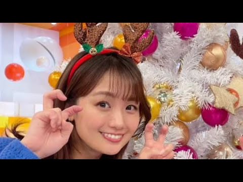 井上清華アナ（Seika_Inoue)2023.12.25のスマイルチャージ