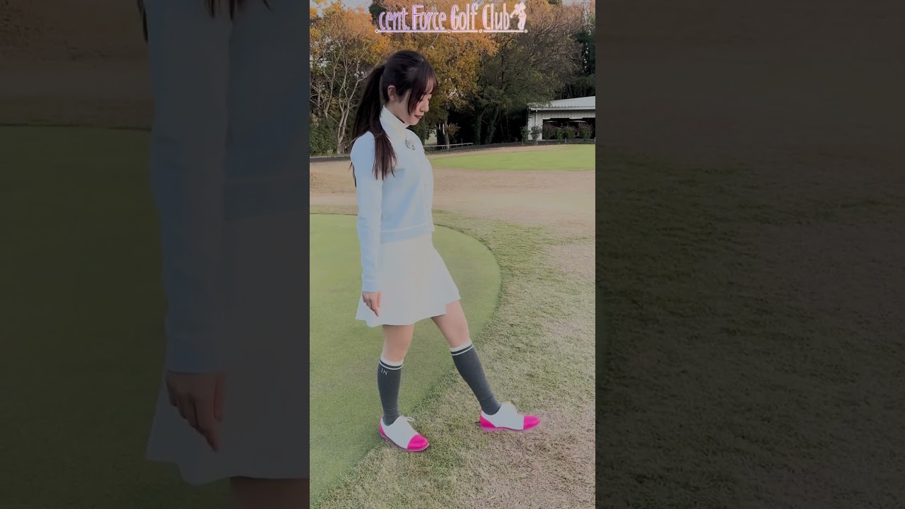 冬のゴルフコーデ⛄💙 #golf #ゴルフ #ゴルフ女子 #LENAN #ルナン #ゴルフウェア #プチプラゴルフウェア #上村さや香