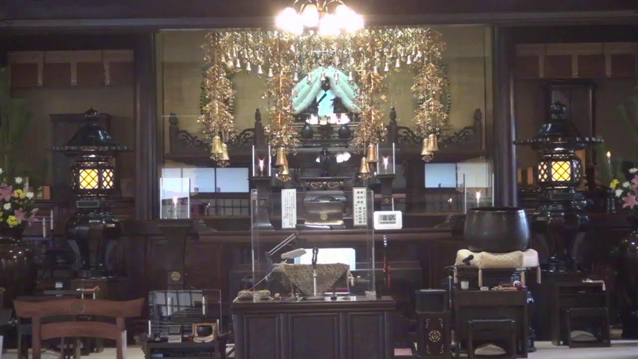 令和5年12月25日　本成寺　朝参詣