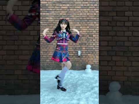 🍊 [ アイドルなんかじゃなかったら ] 🌸 AKB48  山内瑞葵 雪だるま 🍓 #アイドルなんかじゃなかったら #AKB48 #山内瑞葵 #雪だるま #北海道 #札幌