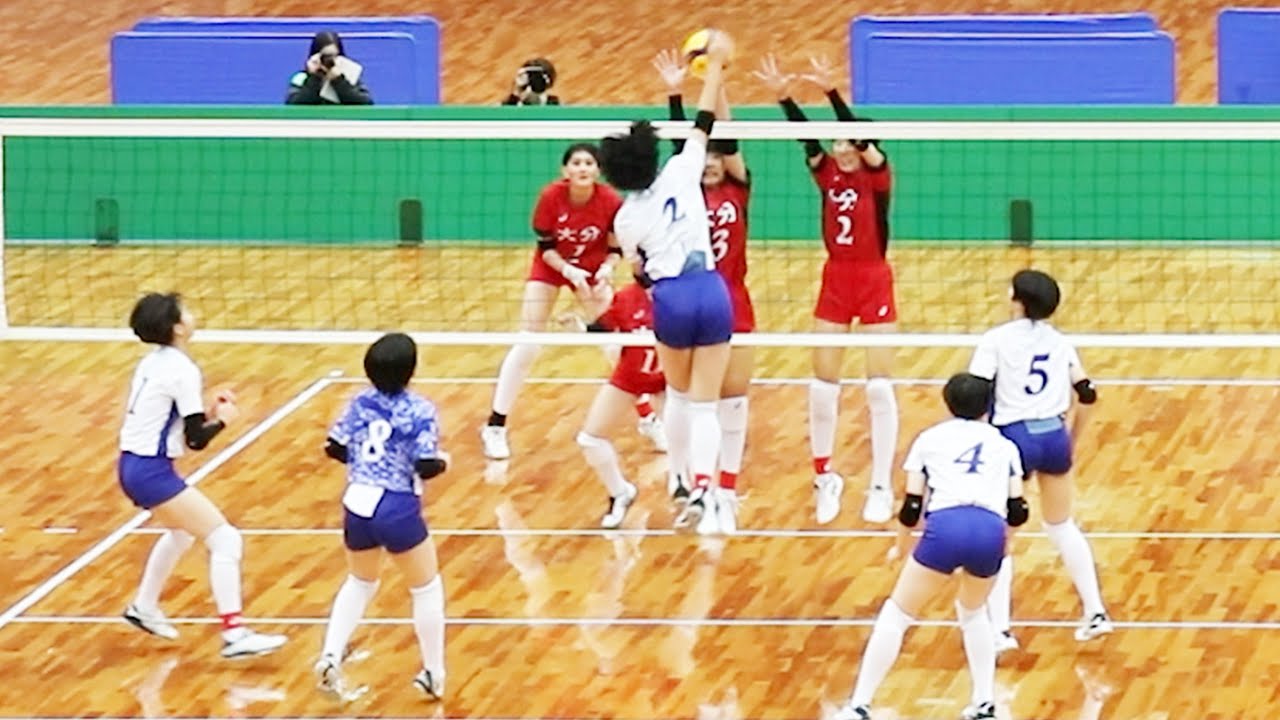 【2023JOC都道府県対抗バレー】決勝　大阪北選抜vs大分選抜　第１セット　＜女子バレーボール＞