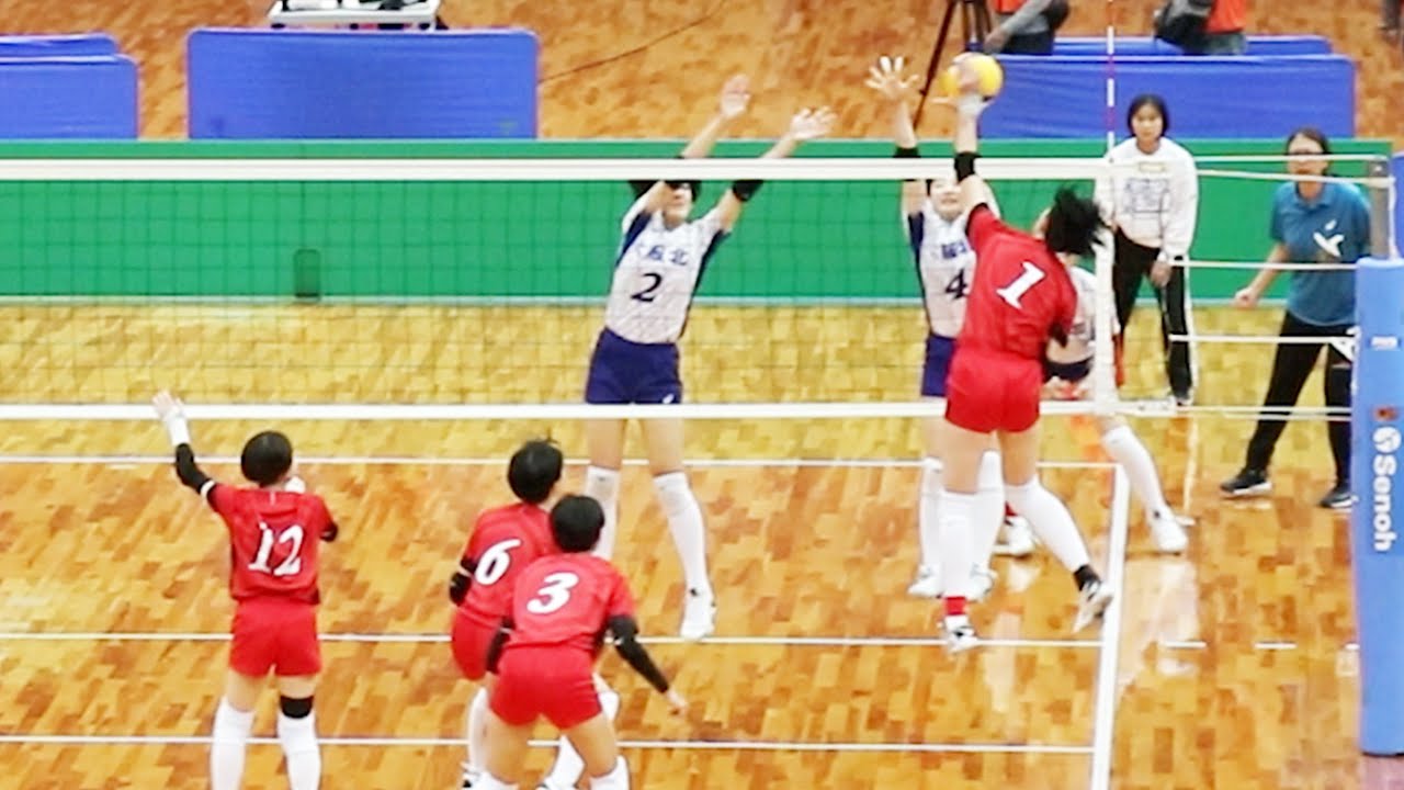 【2023JOC都道府県対抗バレー】決勝　大阪北選抜vs大分選抜　第２セット　＜女子バレーボール＞