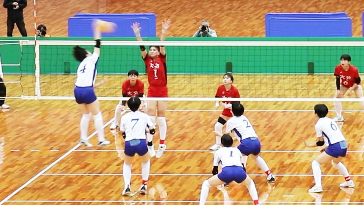 【2023JOC都道府県対抗バレー】決勝　大阪北選抜vs大分選抜　第３セット　＜女子バレーボール＞