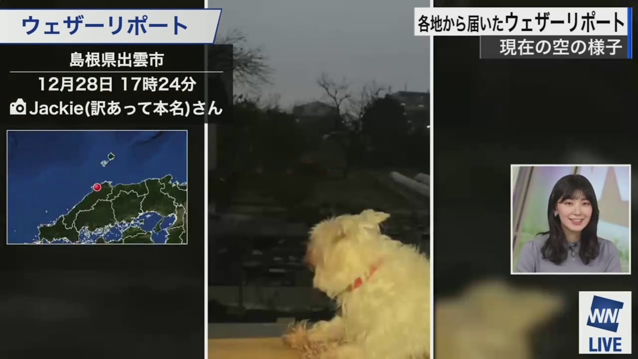 【檜山沙耶】出雲ニキは今日は訳あって本名でリポート ニコ生コメント付き