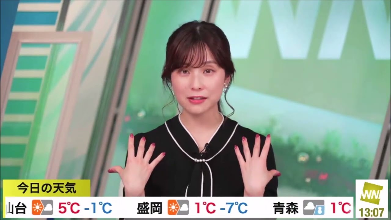 【松雪彩花(あやち)】🌈🎀M2🟨キャスター🌈カレンダー📅とスタジオのXmas🎄🎅飾りを紹介✨