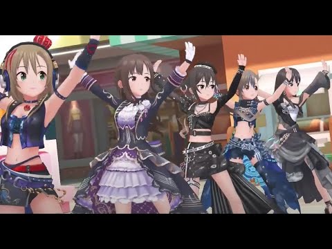 【デレステMV】「ストリート・ランウェイ」砂塚あきら［レイヤード・マイ・エッジィ］,水元ゆかり［巡り巡るシンフォニー］,堀裕子［ワールド・ディストーション］,多田李衣菜［ヒート＆ビート］,渋谷凛［シャ
