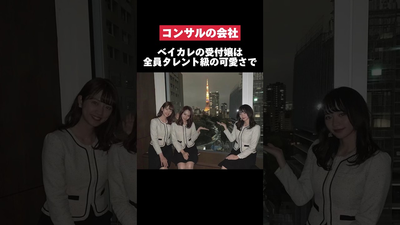 受付嬢が美人すぎると噂のベイカレがヤバすぎた… #ベイカレントコンサルティング #コンサル #コンサルティング #転職 #就活 #第二新卒 #ホワイト企業 #雑学 #森香澄