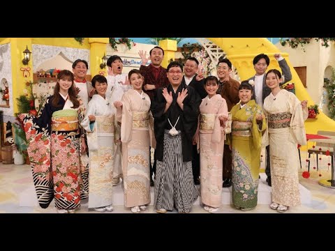 B1- 宇賀なつみ・森三中村上・白石美帆・乙葉・めるる・朝日奈央が“着物競演” 山里亮太を囲む