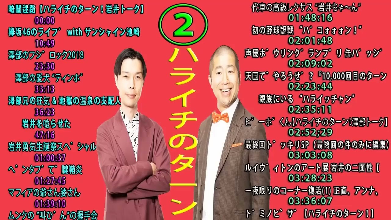 【お笑いラジオ】 ピーポくん【ハライチのターン！澤部トーク】