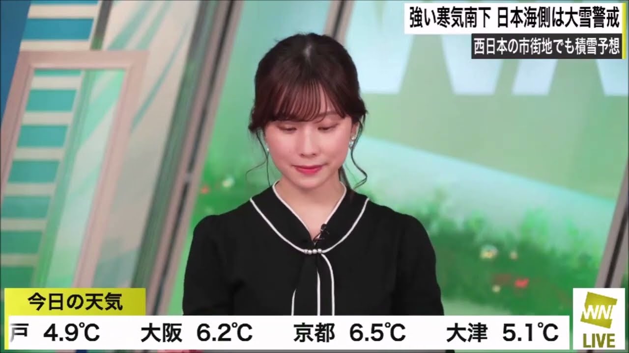 【松雪彩花(あやち)】🌈🎀と予報センターの内藤さん💻📝⛰️とM2🟨で日本海側の雪の最新の気象解説✨