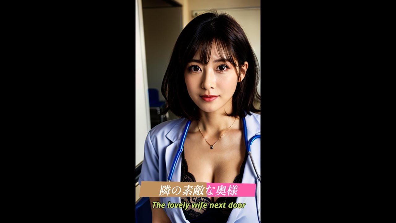 ＜AI美女＞　隣の素敵な奥様No.23　ナース編　Part 1