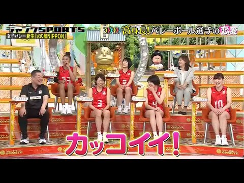 【ジャンクSPORTS】「浜田雅功ｘ上原浩治」🌞🌞🌞『高身長! バレーボール選手の恋愛』