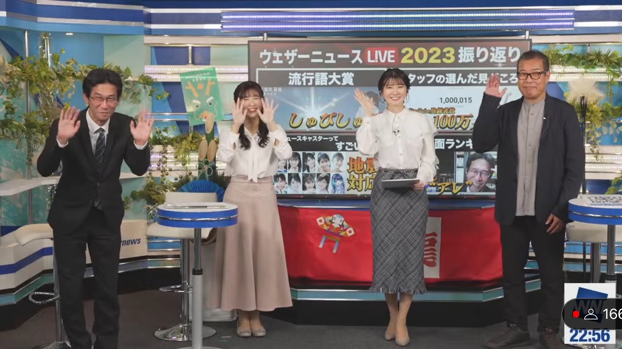[山岸愛梨×駒木結衣×山口剛央]ウェザーニュースLiVE2023振り返りのまとめ