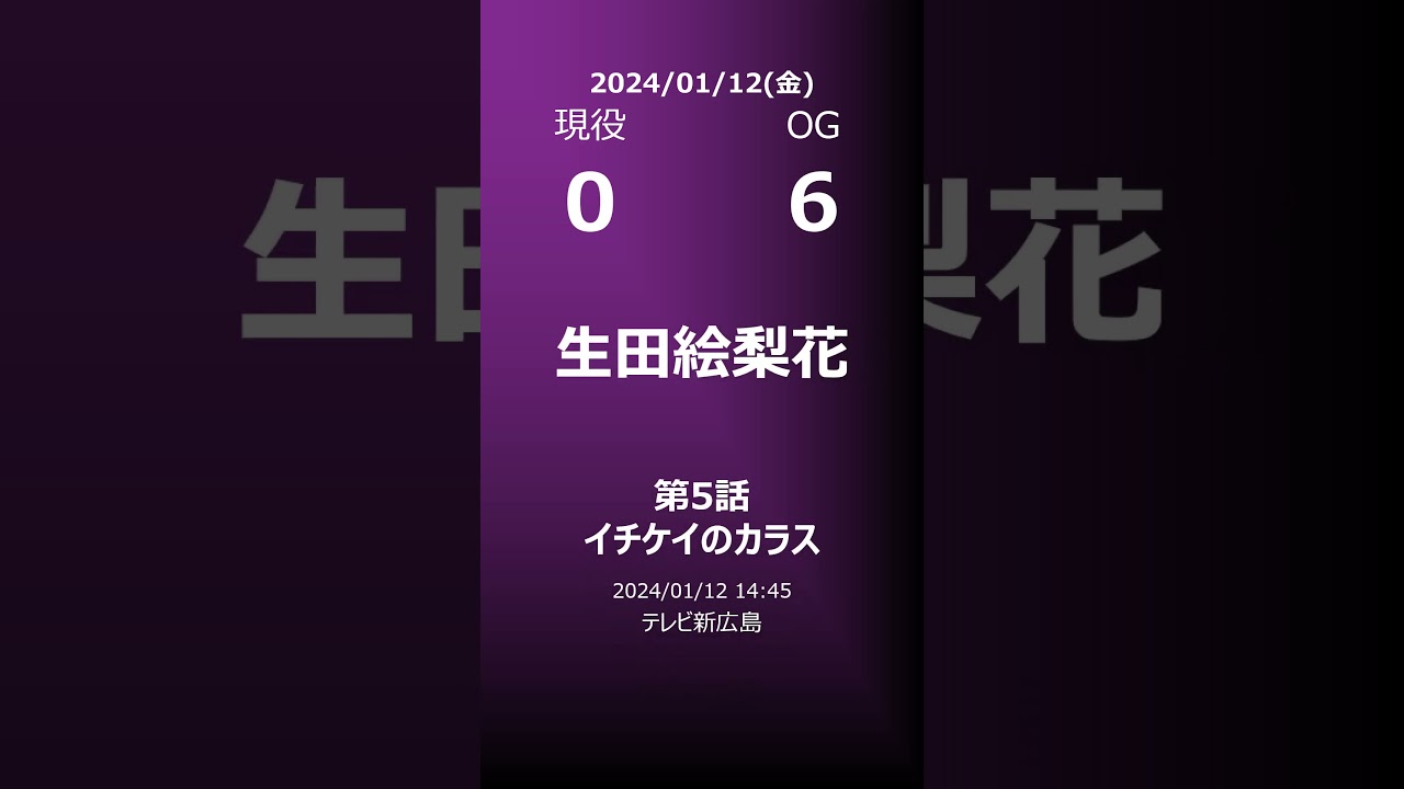 【明日の乃木坂】地方局他 2024/01/12 #shorts #乃木坂46 【番組出演】