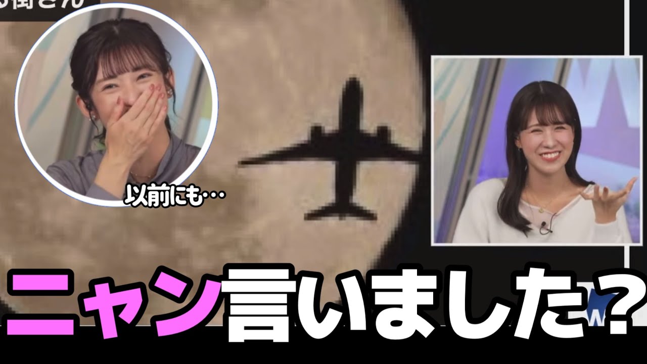 ニャンスタッフさん、みーちゃん担当回にも出現。【戸北美月＆山岸愛梨】#ウェザーニュース切り抜き