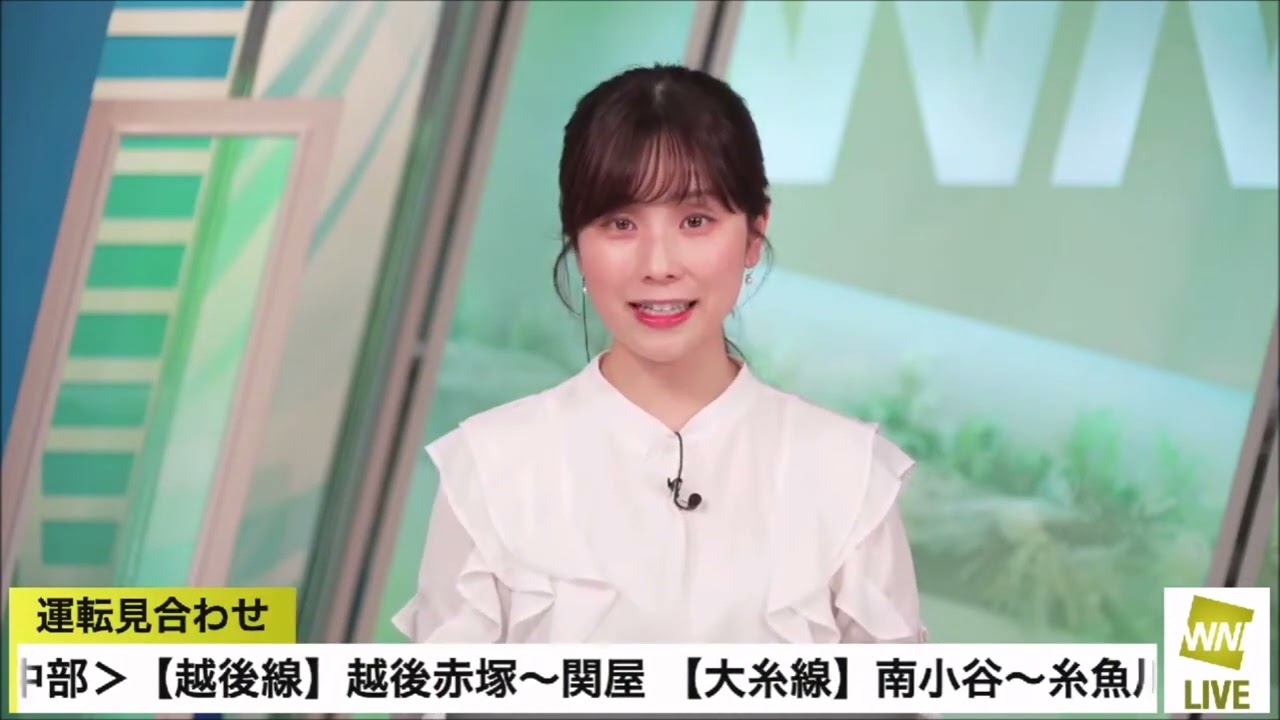 【松雪彩花(あやち)】🌈🎀M2🟨番組最後で暖かい言葉でお辞儀m(__)mして終わる