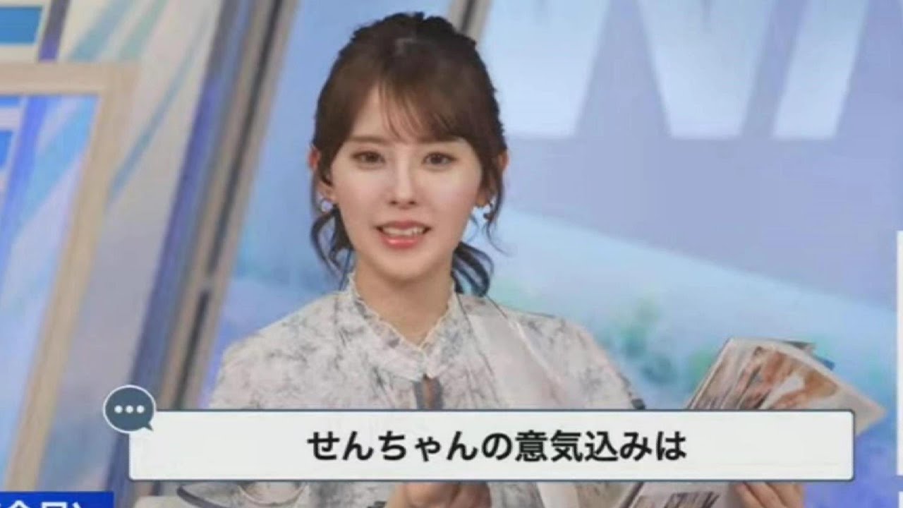 【小川千奈】せんちゃんの意気込み・極寒なのに半袖で【ウェザーニュースLiVE】2023.12.27
