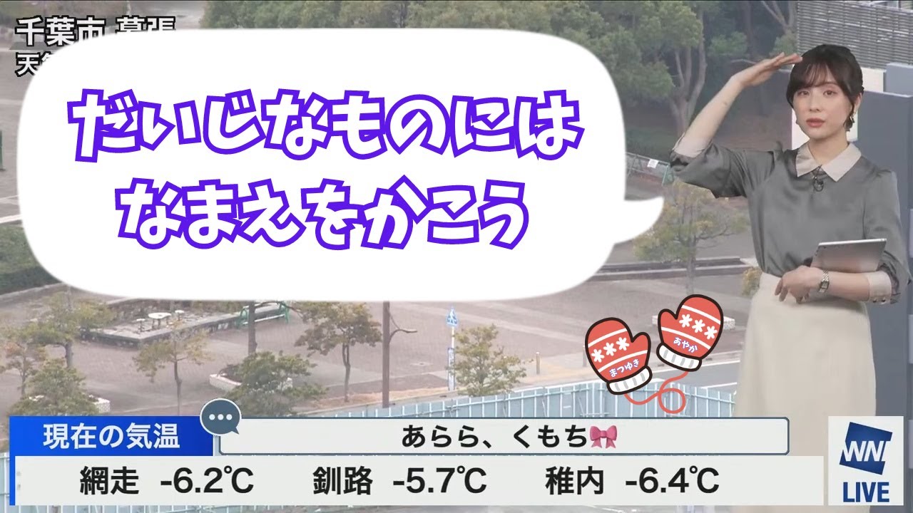【松雪彩花】だいじなものにはなまえをかこう