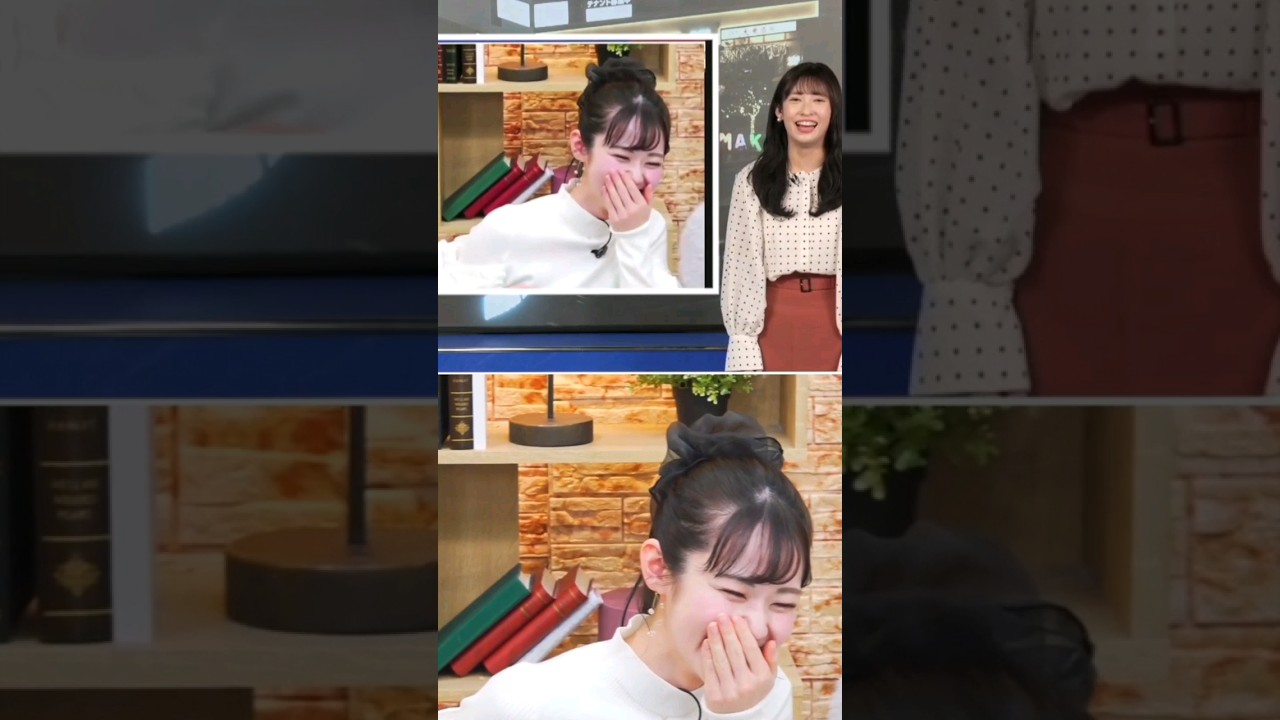 【青原桃香・山岸愛梨】やんわり断られる先輩 #ウェザーニュース #晴れのちショッピング #青原桃香 #山岸愛梨