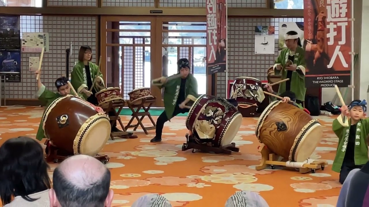 2024 01 02 ホテル阿智川新春初打ち  「橋北新囃子」