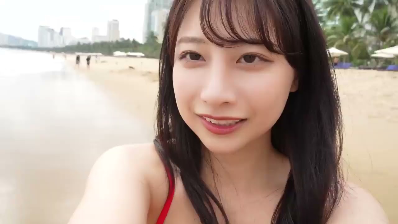 宇垣美里嬢激似おねえさん ２０２４年新年エロ動画 水着