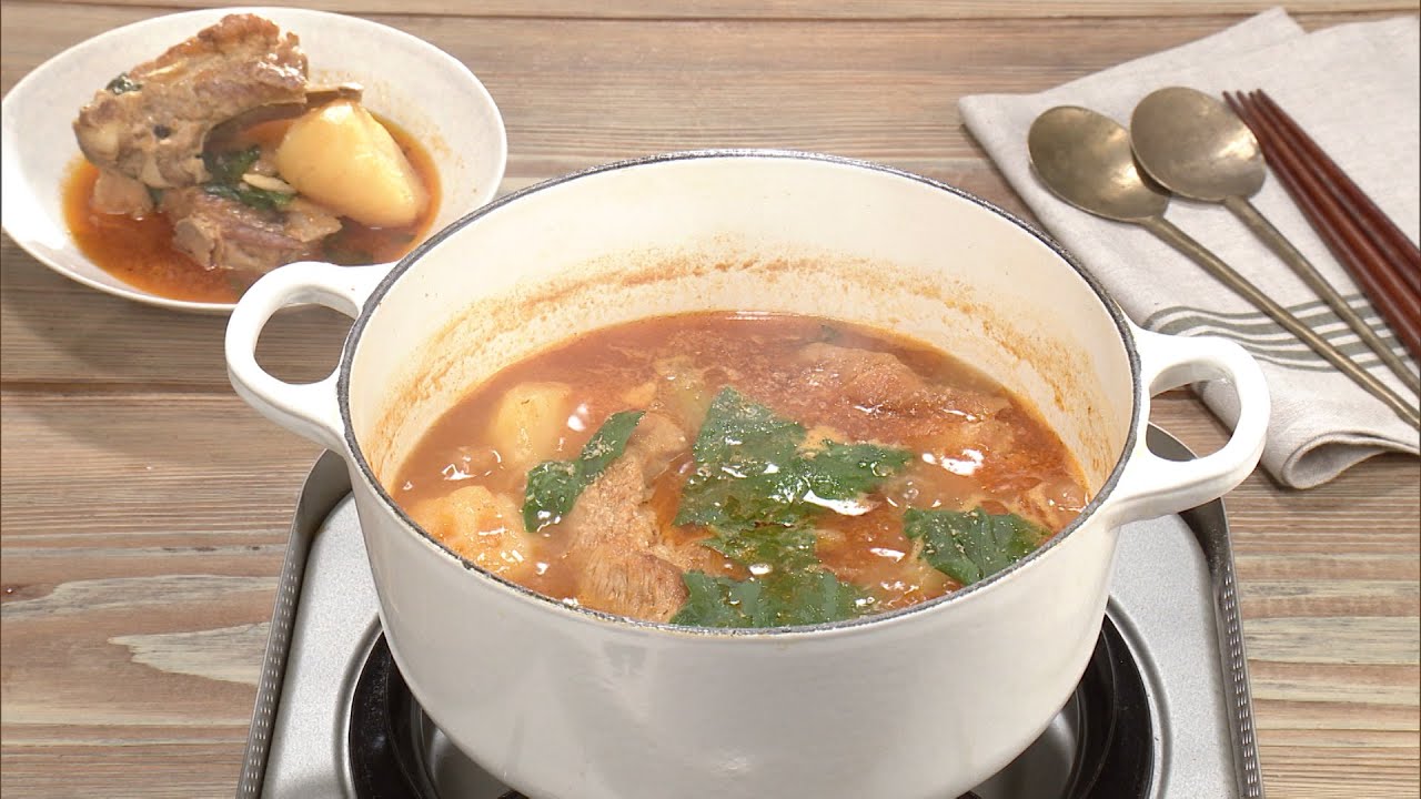 【3分クッキング公式】豚スペアリブのカムジャタン