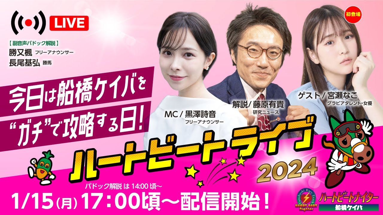 【船橋競馬】ハートビートライブ　＃106