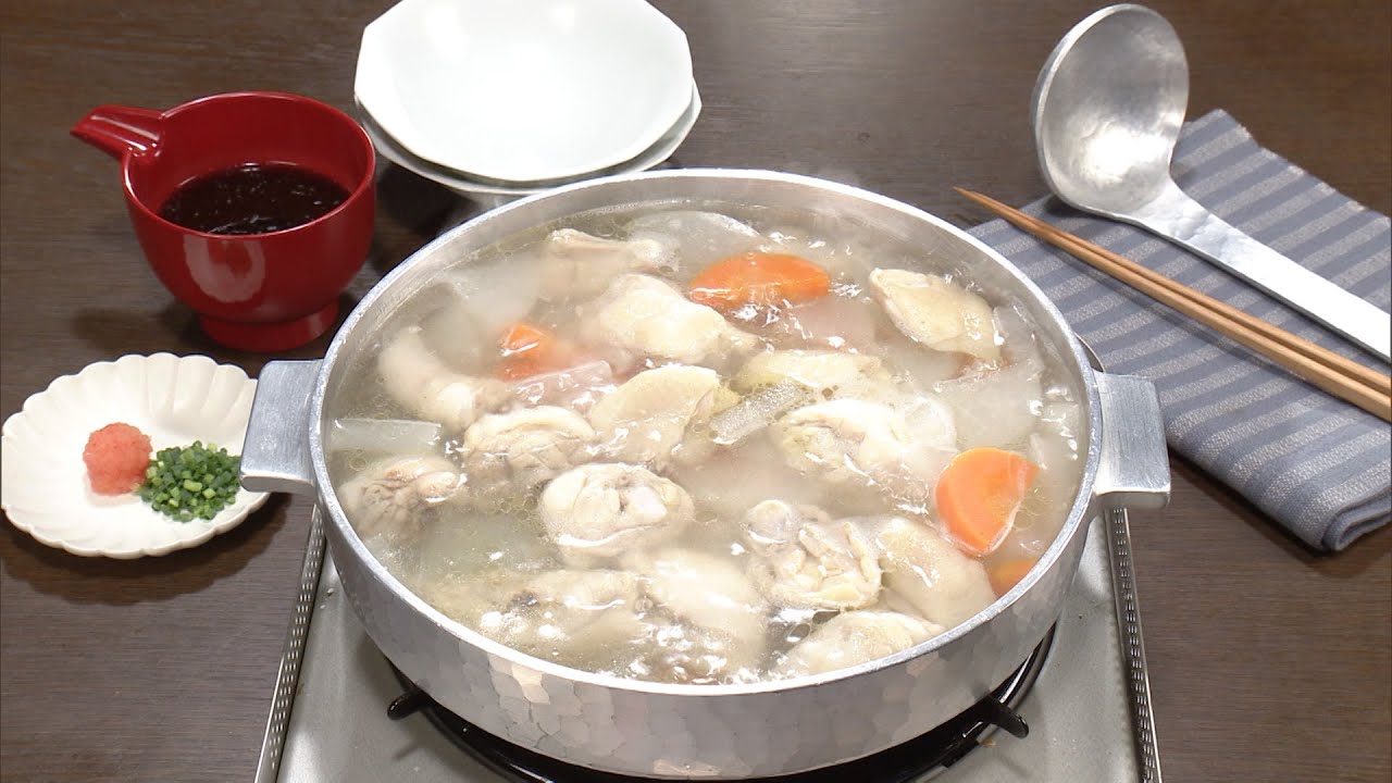 【3分クッキング公式】鶏の水炊き