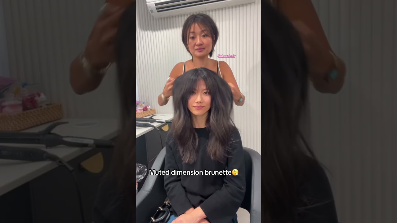 #nyc #fyp #brunettebalayage