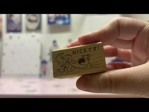 誠品文具館文具購入品介紹：印章、印台、貼紙、紙膠帶