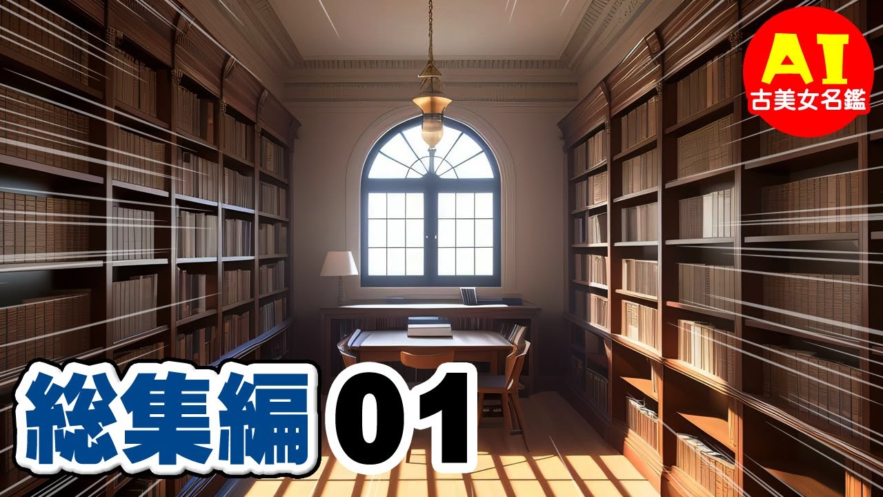 明治・大正・昭和の美人さんを100人まとめてカラー化ッ！　総集編01【 AI古美女名鑑 】