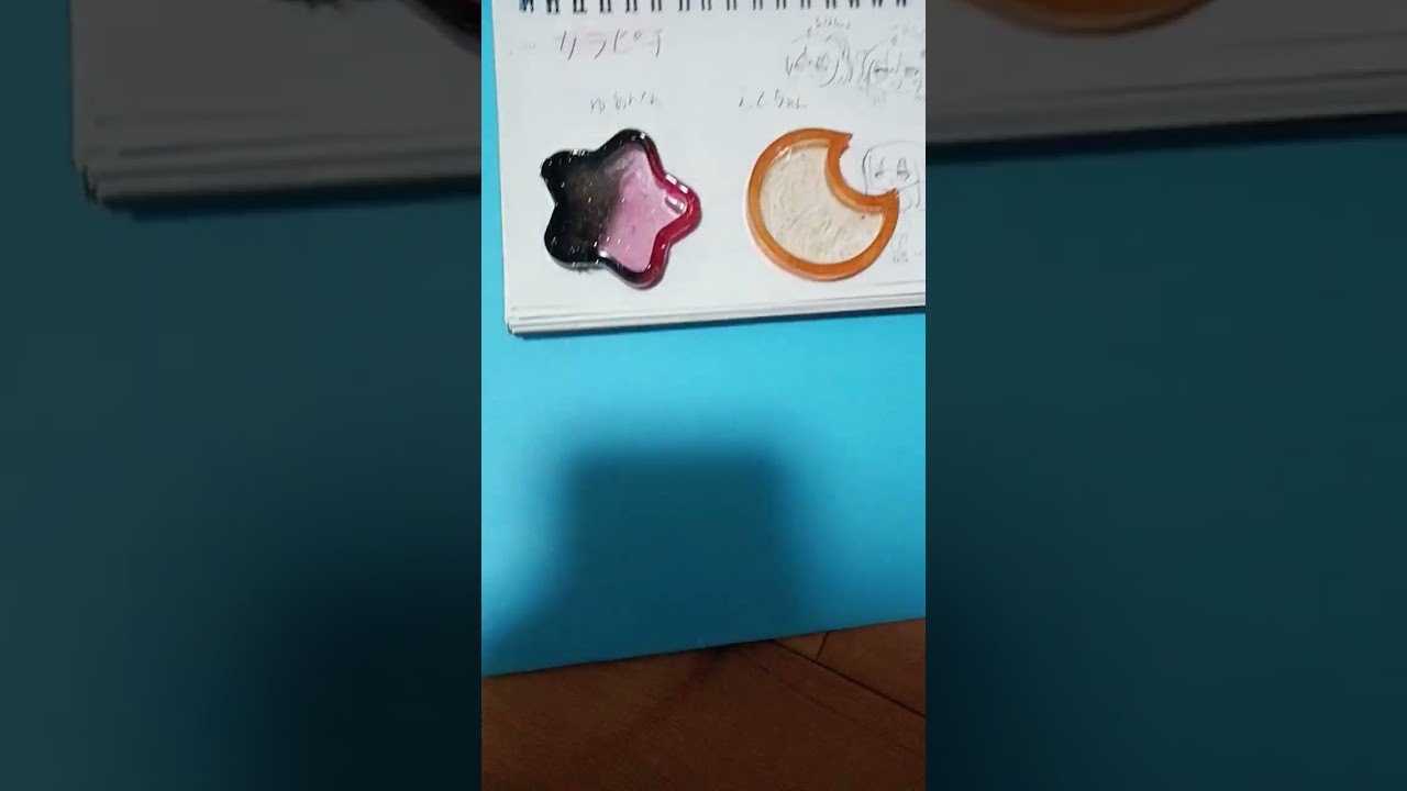 カラフルピーチのゆあんくんとえとちゃんつくってみたー