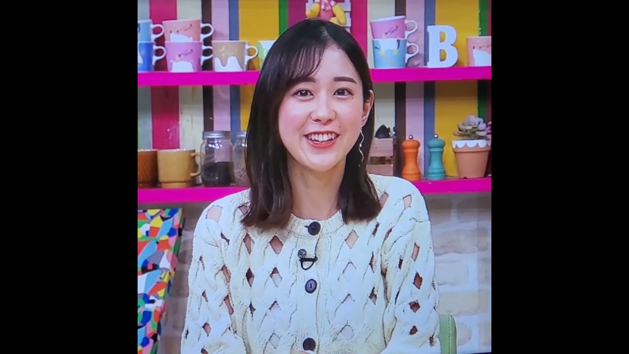 かわいい！若林有子アナ　#shorts　20240120